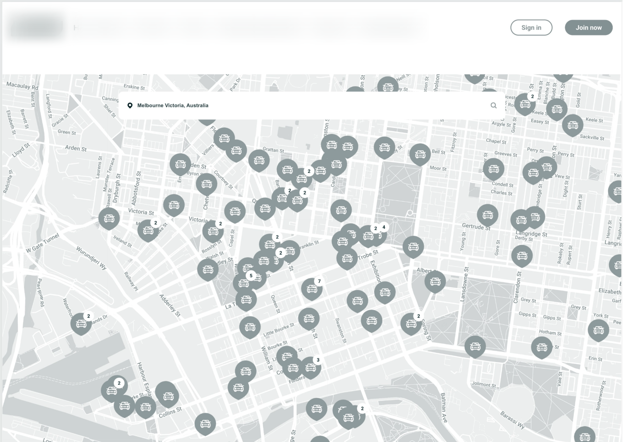 Web App • Map Vehicle Finder • React + TypeScript + Tailwind CSS + Redux-Saga