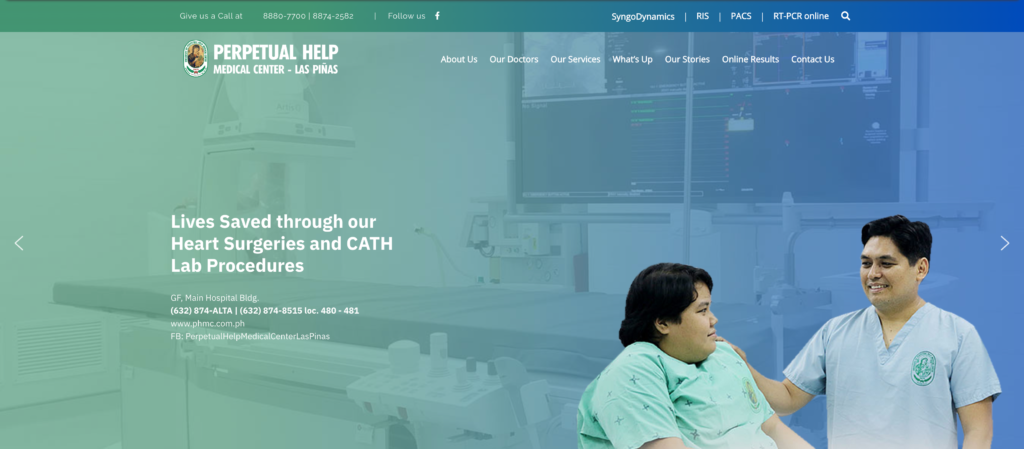 Healthcare Institutional Websites